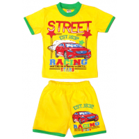20-200418 "STREET", костюм для мальчика, 1-4 года, желтый 20-200418 "STREET", костюм для мальчика, 1-4 года, желтый
